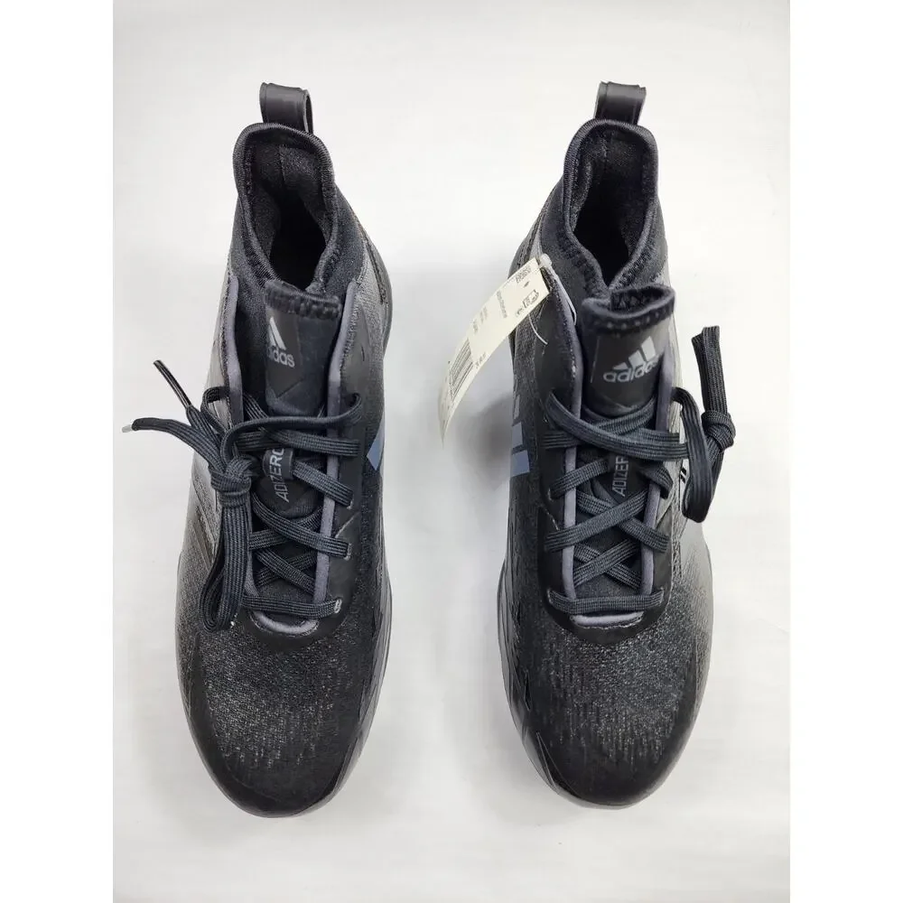 Men's Adidas Adizero Afterburner Metal Baseball Cleats Black Size 7 - AQ0085